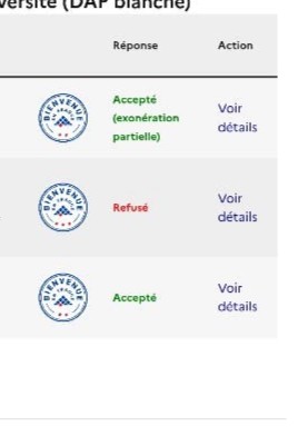 Admission Rayan M.