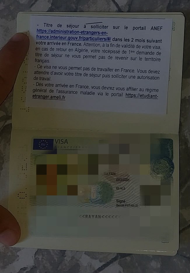 Visa Rayan M.